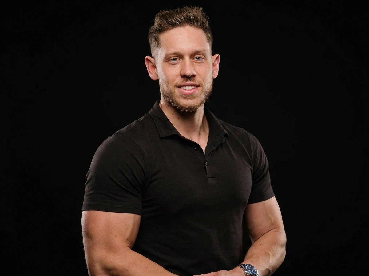 Personal trainer coaching a client in a private Maribyrnong studio